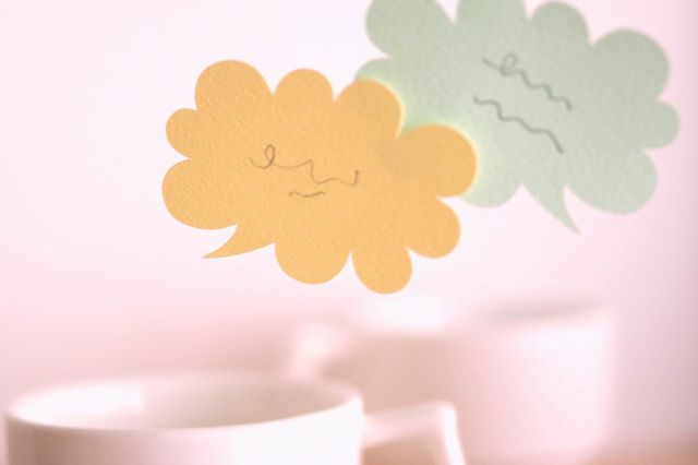 お茶会でトーク