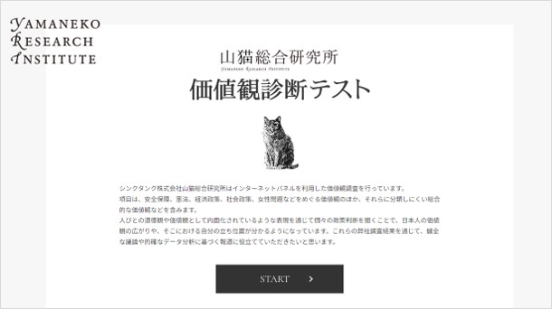 価値観診断テスト（山猫総合研究所）